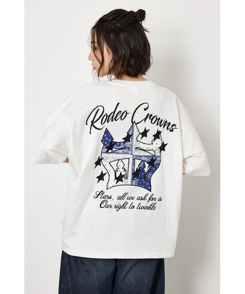 アップリケクラウンロゴTシャツ