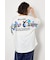 フラワースクリプトロゴ5分袖Tシャツ