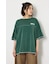 ヴィンテージライクステッチ5分袖Tシャツ