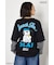【UNISEX】(PEANUTS)フェイクレイヤードロングTシャツ