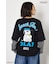 【UNISEX】(PEANUTS)フェイクレイヤードロングTシャツ