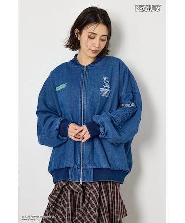 【UNISEX】(PEANUTS)ビックブルゾン