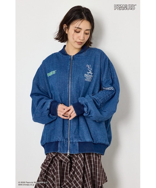 【UNISEX】(PEANUTS)ビックブルゾン