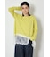 レースドッキングロングスリーブTシャツ
