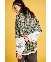 【UNISEX】スターレイヤードロングスリーブTシャツ