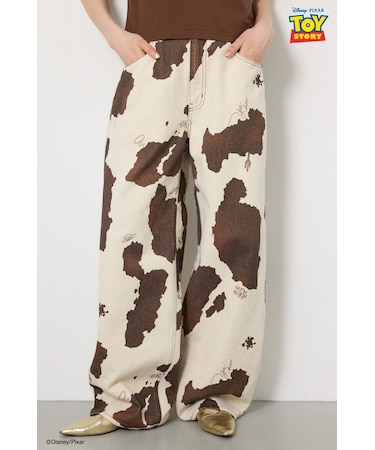 (TOY STORY)COW PATTERN パンツ