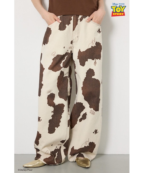 (TOY STORY)COW PATTERN パンツ