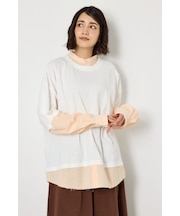 レイヤードビッグTシャツ