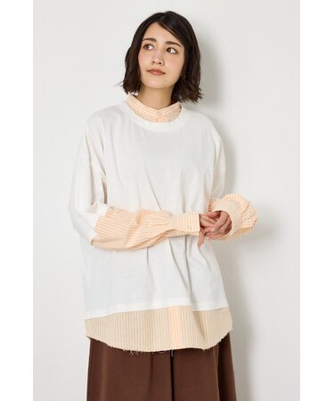 レイヤードビッグTシャツ
