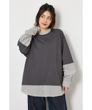 レイヤードビッグTシャツ