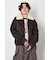 Suede look 2WAY ブルゾン