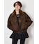 Suede look 2WAY ブルゾン