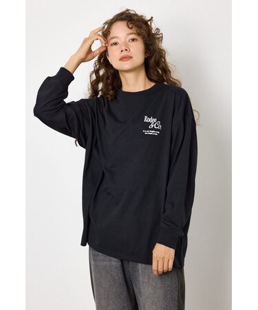 ホットフィットスタッズロゴロングTシャツ