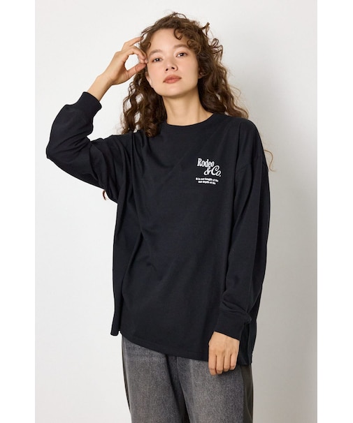 ホットフィットスタッズロゴロングTシャツ