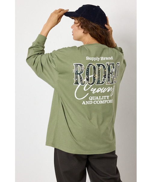 ホットフィットスタッズロゴロングTシャツ