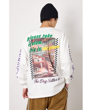 diner 長袖Tシャツ