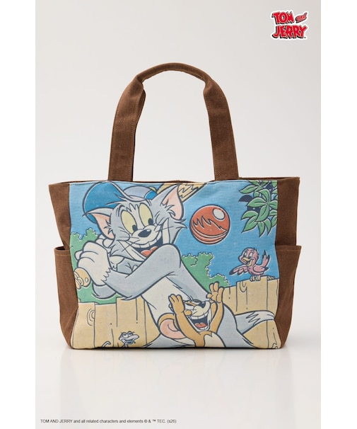 (TOM and JERRY)デニムドッキングトート