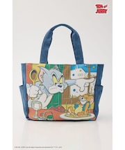 (TOM and JERRY)デニムドッキングトート