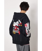 No Dice zipパーカー