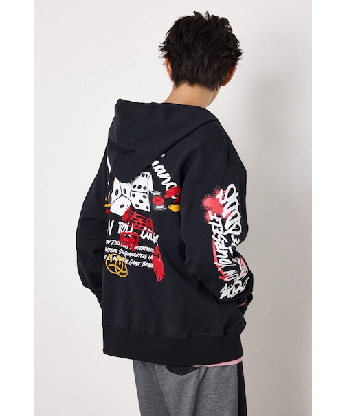 No Dice zipパーカー
