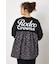 バックギャザードッキングロングTシャツ