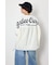 【WEB限定】布帛切替ロゴロングTシャツ