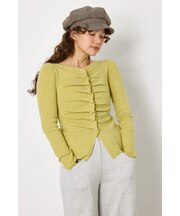 クシュクシュニットカーディガン