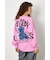 【UNISEX】ベアデニムアップリケスウェットトップス