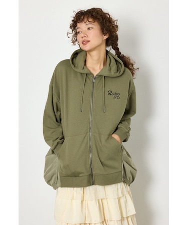 【WEB限定】ドッキングスクリプトロゴZIPパーカー