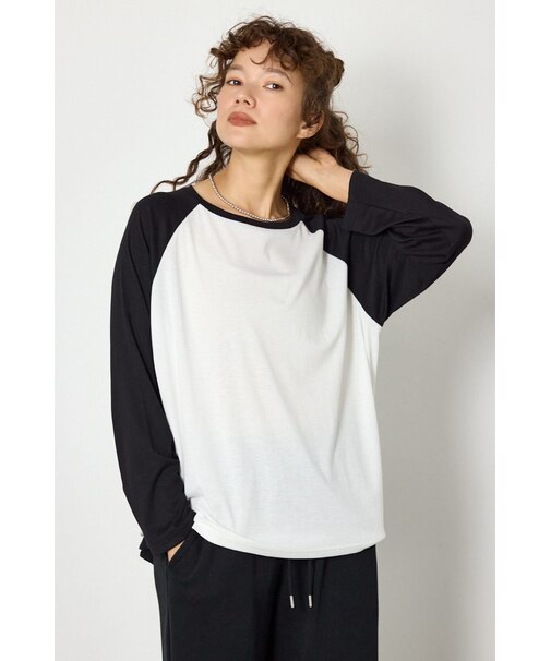 ラグランベーシックロンTEE