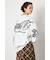 【UNISEX】leather look pt スウェットトップス