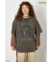 (ディズニー ヴィランズ)レイヤードTシャツ