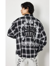 Gothic オンブレーチェックシャツ