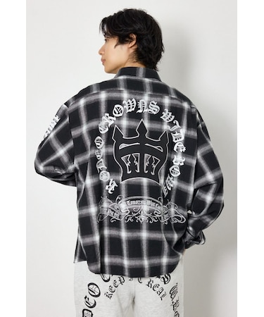 Gothic オンブレーチェックシャツ