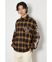 Gothic オンブレーチェックシャツ