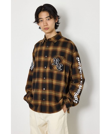 Gothic オンブレーチェックシャツ