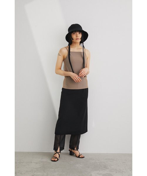 シースルーレイヤードパンツ｜スタイルミキサーの通販｜&mall（アンド