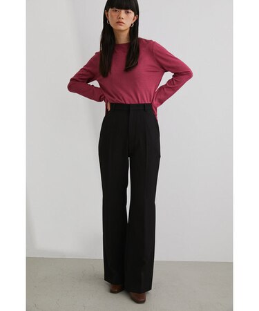 ボックスタックフレアパンツ