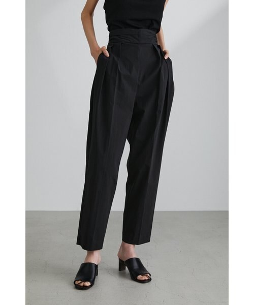 ギャザーウエストハイストレッチパンツ｜スタイルミキサーの通販