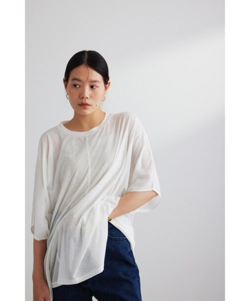 ルーズスクエアスキントップ