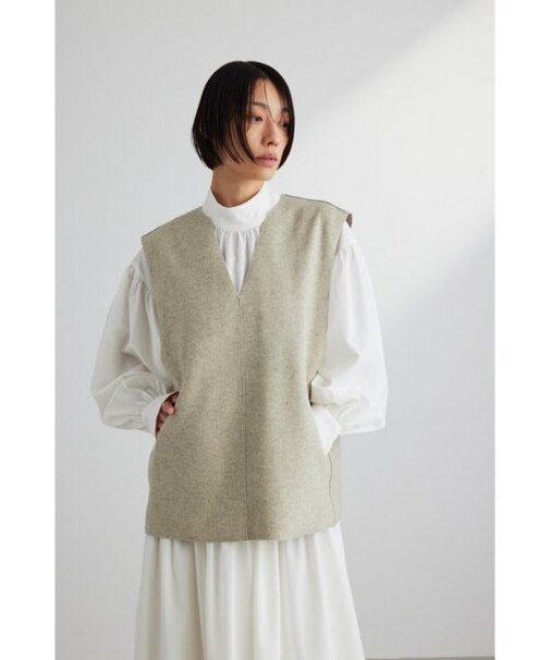 2ピースベストレイヤードワンピース