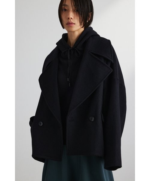 ウールコクーンショートコート｜スタイルミキサーの通販｜&mall