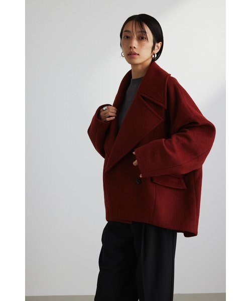 ウールコクーンショートコート｜スタイルミキサーの通販｜&mall