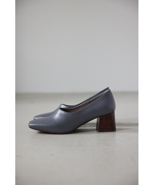 スクエアヒールブーティー