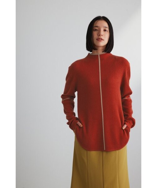 パイピングラインニット