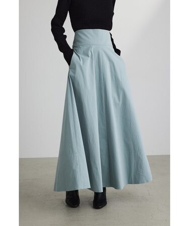 ハイウエストフレアスカート