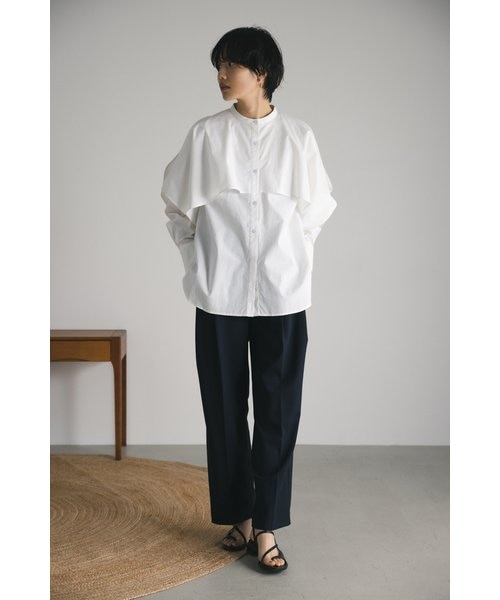 ケープレイヤードシャツ｜スタイルミキサーの通販｜&mall（アンド