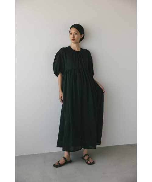 シアーシャーリングギャザーワンピース｜スタイルミキサーの通販