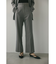 ハイウエストバックスリットパンツ