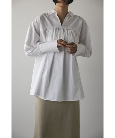 2WAYスリットルーズシャツ
